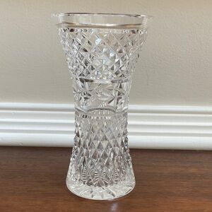 Waterford Crystal Retired Glendor 8” Flower Vase